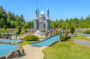 Photo of mini golf course in Fort Myers Beach with a castle