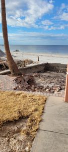 Fort Myers Beach Hurricane Damage at Edison Beach House