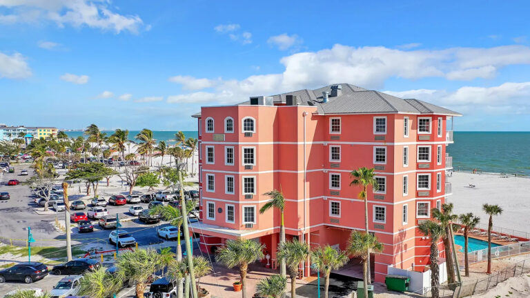 Exterior view of Edison Beach House on Fort Myers Beach